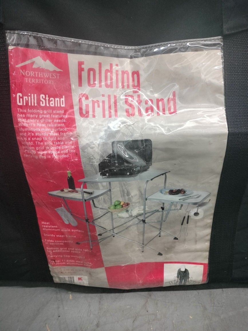 Folding Grill Table