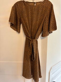 Size Small Leopard Dress