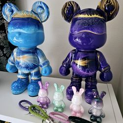 Handmade Fluid Bear Decoration 