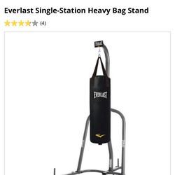 Everlast Single Station Heavy Bag And Stand