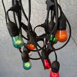 Outdoor Colored String Lights