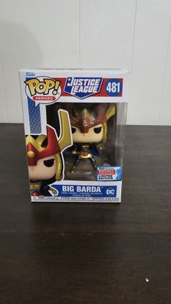 Big Barda
Justice League Funko Pop
Fall Convention Sticker
