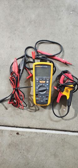 Fluke 1587 FC Insulation Multimeter and Fluke i400 AC Current Clamp