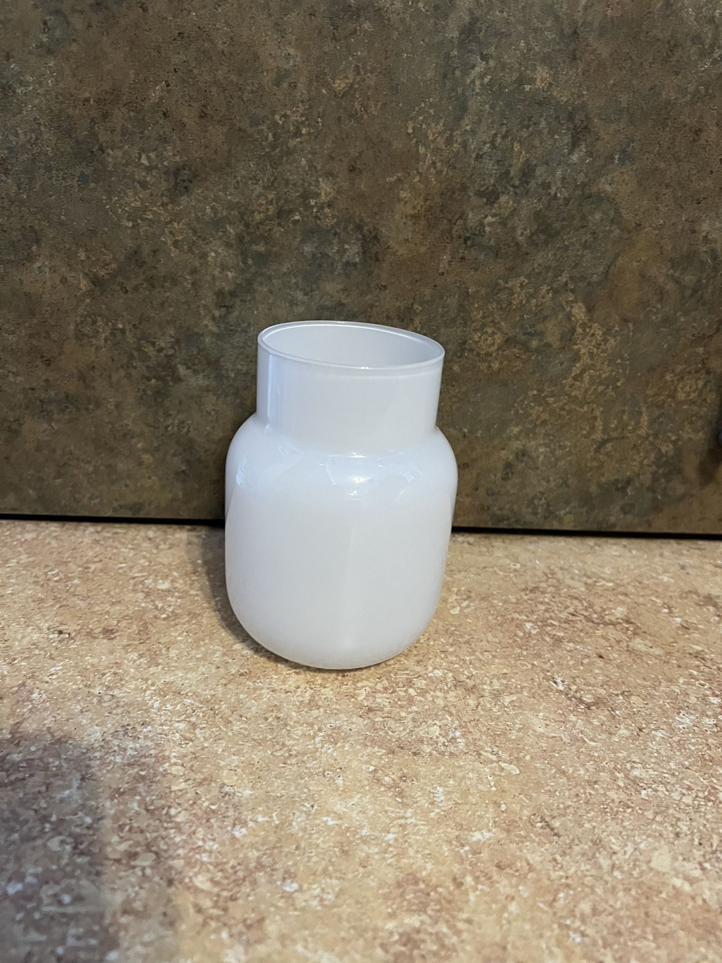 White, Glass Vases 33pc. $60