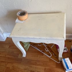 End Table White 