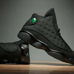Air Jordan Retro 13 Black Cat Size 7 