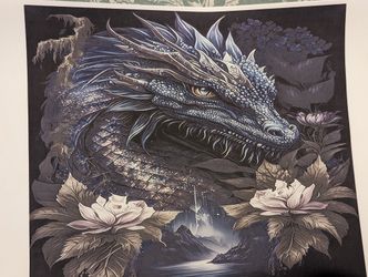 Blue  Dragon Tumbler