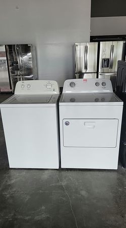 Roper Washer + Whirlpool Dryer Set – Top Load, Agitator, AutoDry