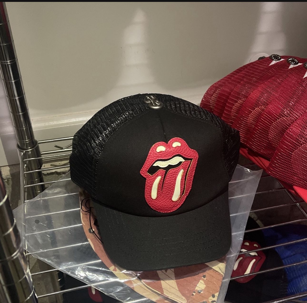 Chrome hearts rolling stone hat