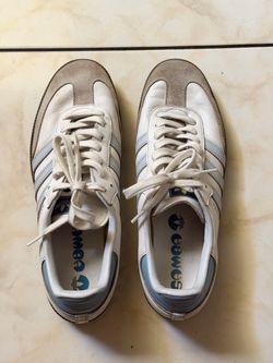 White adidas sambas
