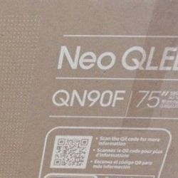 Samsung - 75” Class QN90F Series Neo QLED Mini LED 4K UHD SamsungVision AI Smart Tizen TV