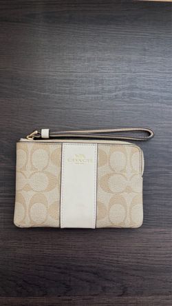 Coach Signature Wristlet Wallet