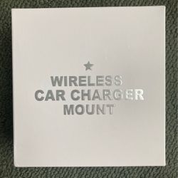wireless car charger Mount