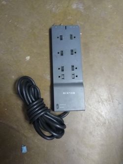 BELKIN BE-108230-12 / BE10823012 Power Strip Surge Protector 8 Outlet 12 ft 25a Cord