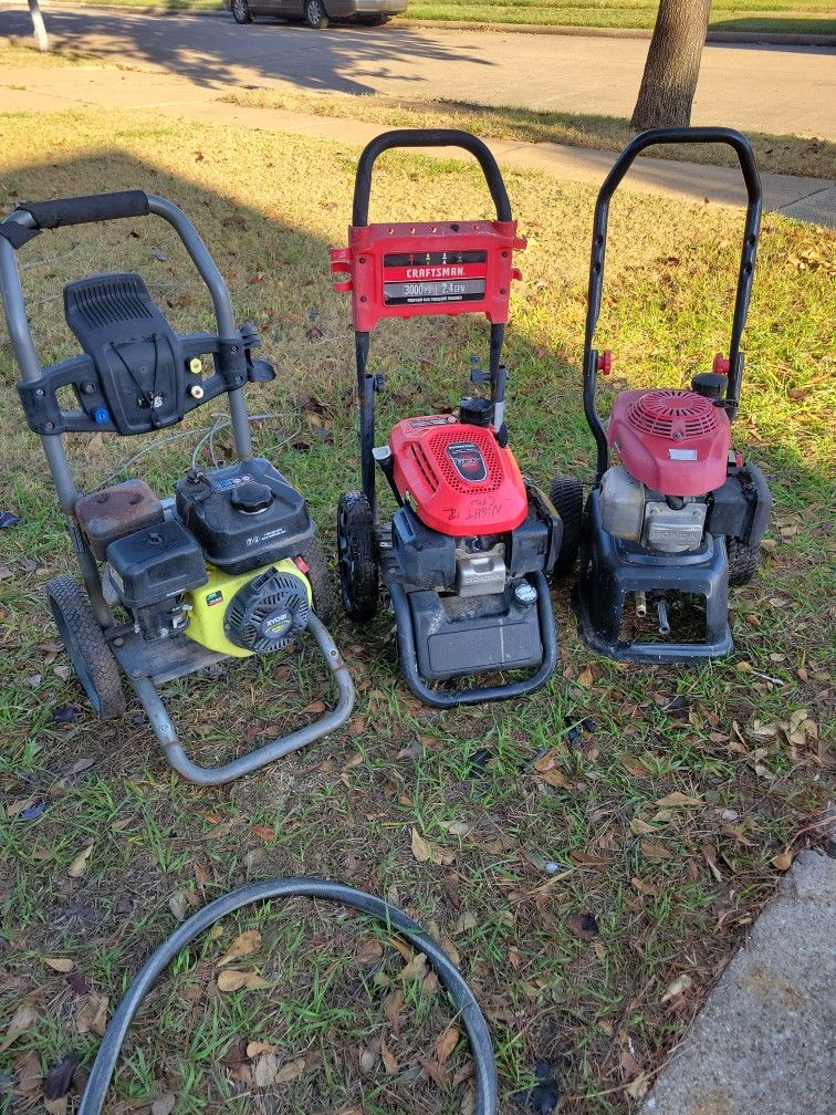 Power Pressure Washer Ryobi Craftsman Troybilt