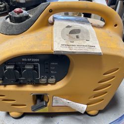 2000 Watt Inverter Generator Pending Pick Up Monday