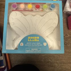 Free Paint Your Own Unicorn And Butterfly 