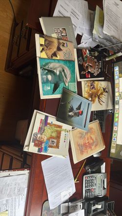 Multiple Year Collectible, Mint Set Of Commemorative Stamps