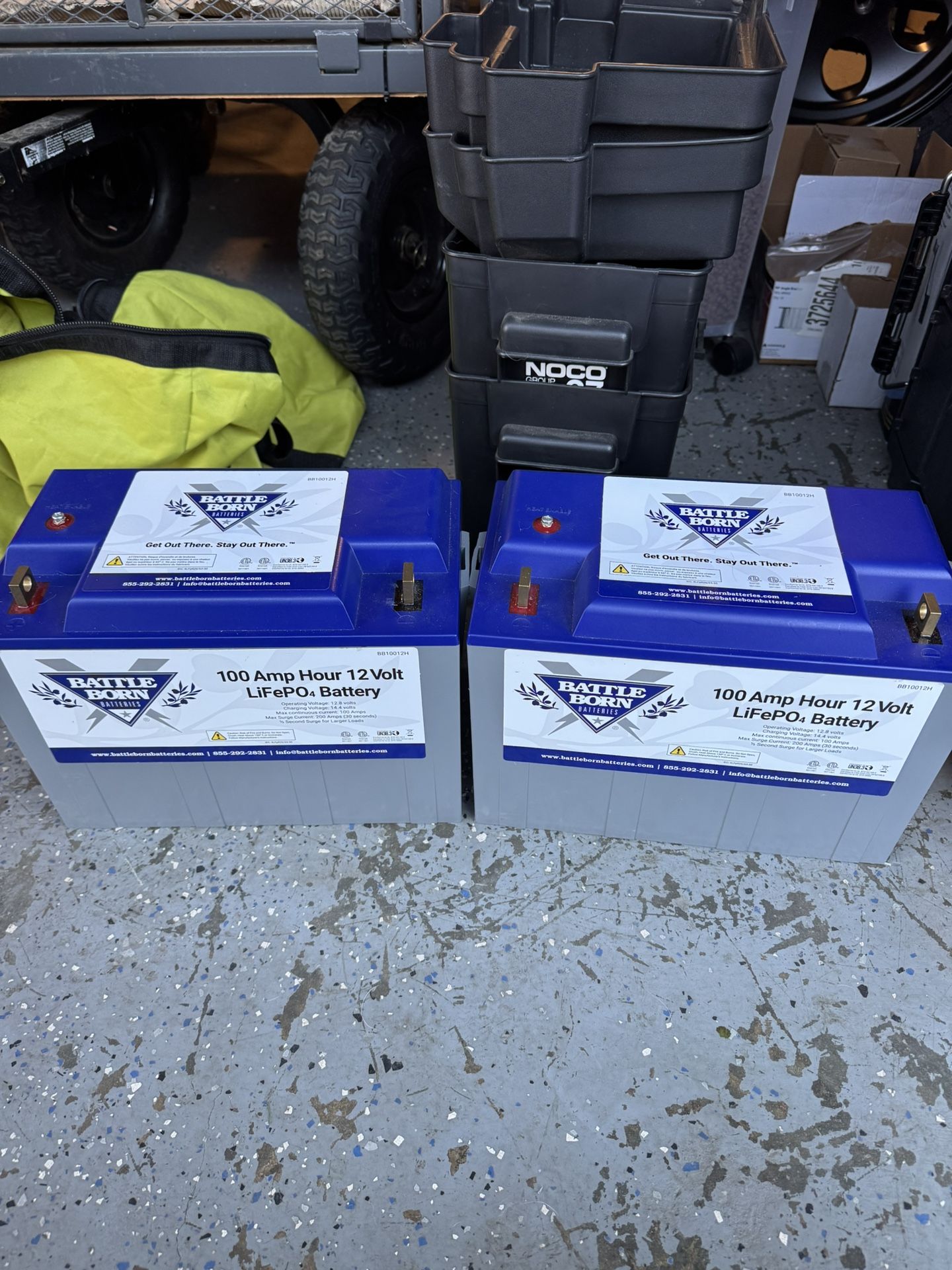 12V 100Ah Battle Born Batteries