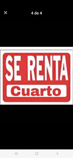 Cuarto disponible
