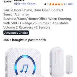 Alarm Sensors Door Chimes 