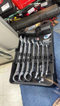 PowerTorque Ratcheting Combination Wrench Set
