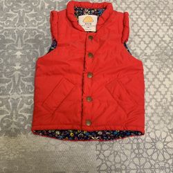 Girls Puffy Best Size120 For $5 
