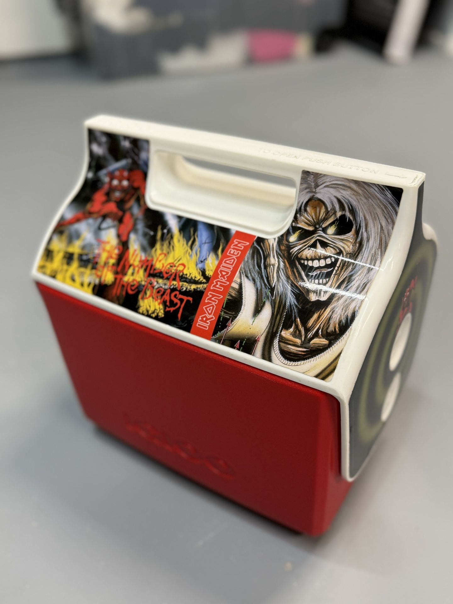 Iron maiden - Igloo 7 Qt Cooler - Limited Edition