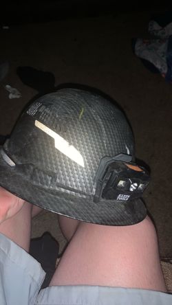Klein tools headlamp helmet