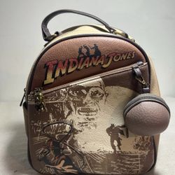Indiana Jones Boulder Scene Mini Backpack NWOT  Temple of Doom RARE