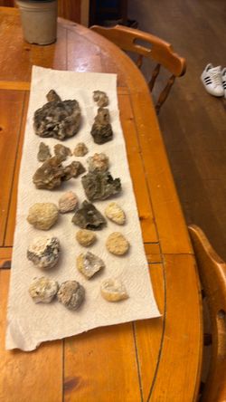Mixed Raw Rocks and Minerals Collection