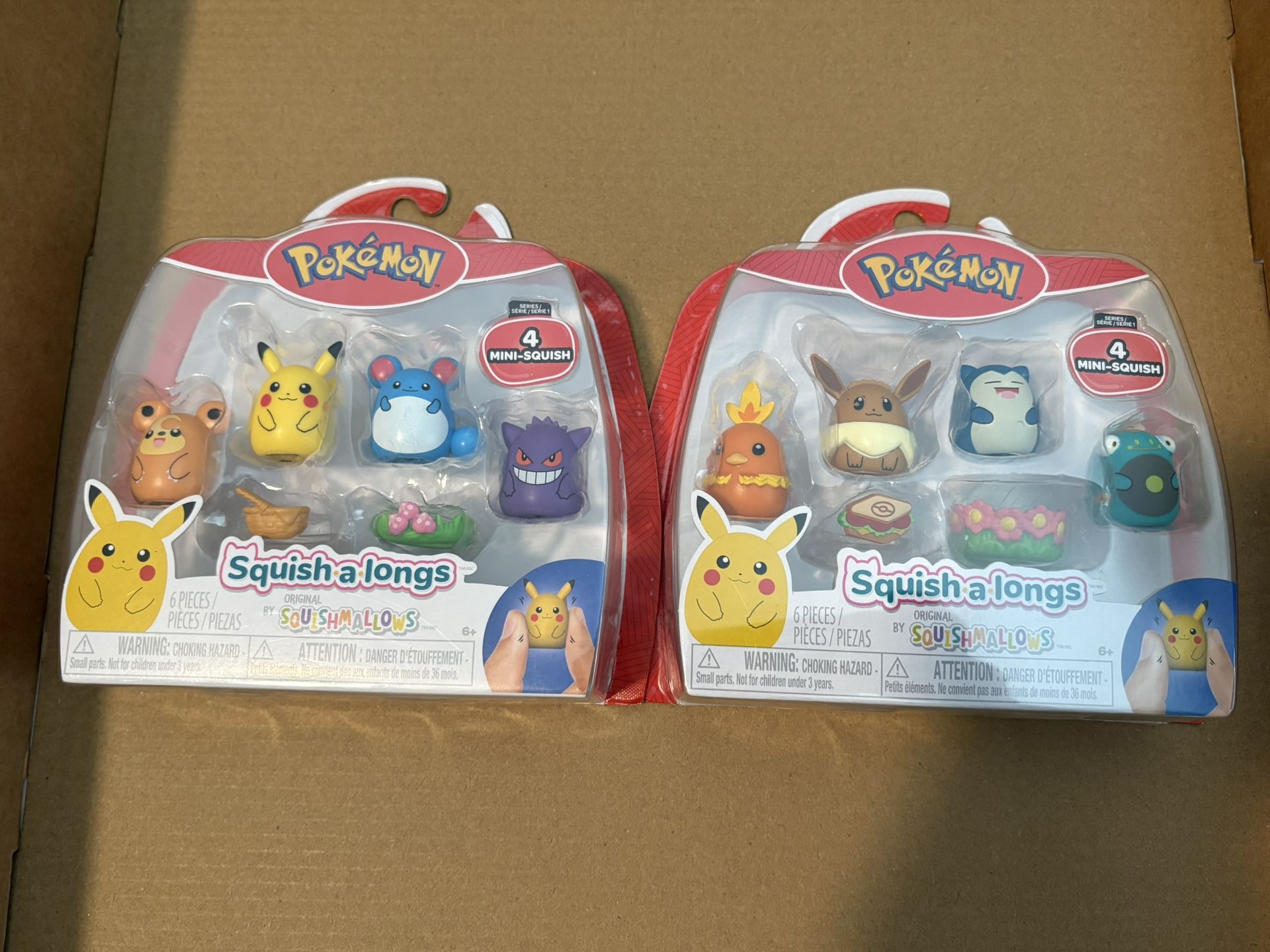 Pokemon Mini Squish Series 1 Full