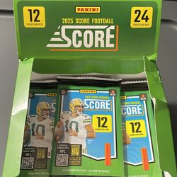 New Panini Score NFL Single Packs $4 Each 