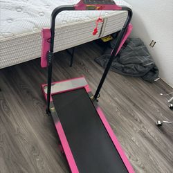 Pink DeerRun Treadmill