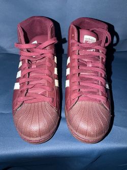 Adidas Originals Pro Model High Top ‘Maroon’ B39370 - Men's Size 8.5