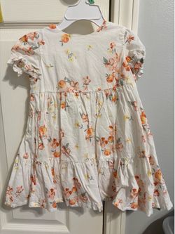 Baby Girl’s 18 Months White Floral Dress