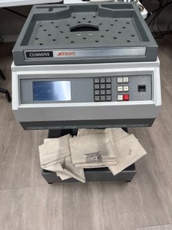 Cummins jetsort coin counter change machine sorter