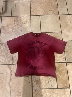 Saint Vanity Red Dissolve Griffin Size Small T-shirt