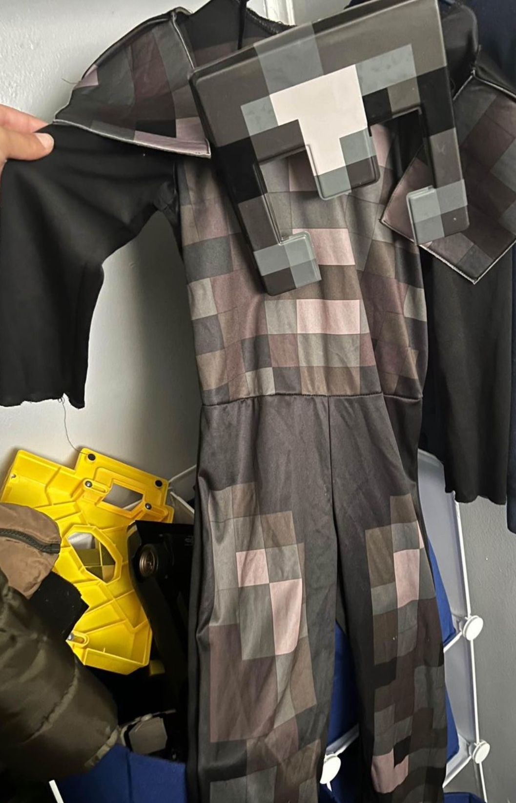 Netherite Armor Classic Jumpsuit Halloween Costume For Boy