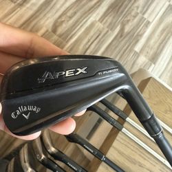 Callaway Apex Ti Fusion Irons/ Callaway Opus Wedges