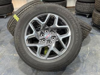 FREE DELIVERY 20" 2025 GMC Sierra Yukon Denali Wheels Continental 275/60/20 SENSORS Silverado