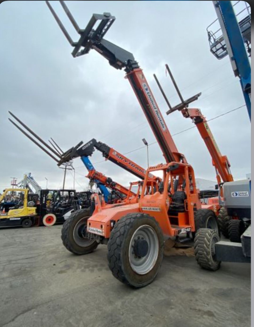 Various sized Reach Forklifts 