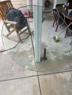 56 inches Glass Circle 