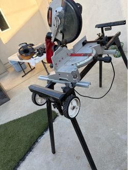 Sears miter saw 10” blade folding stand