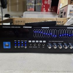 Pyle PT6060CHAE is a powerful 6-channel hybrid amplifier receiver