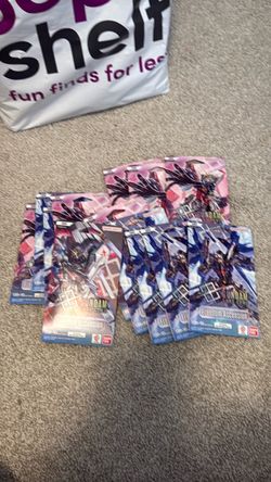 14 packs Gundam Card Game