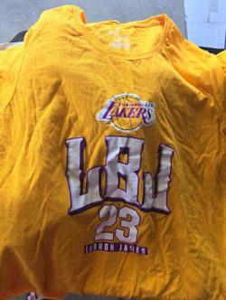 Lakers LBJ Tshirt
3x