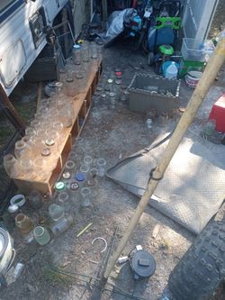 100 Vintage Mason Jars 