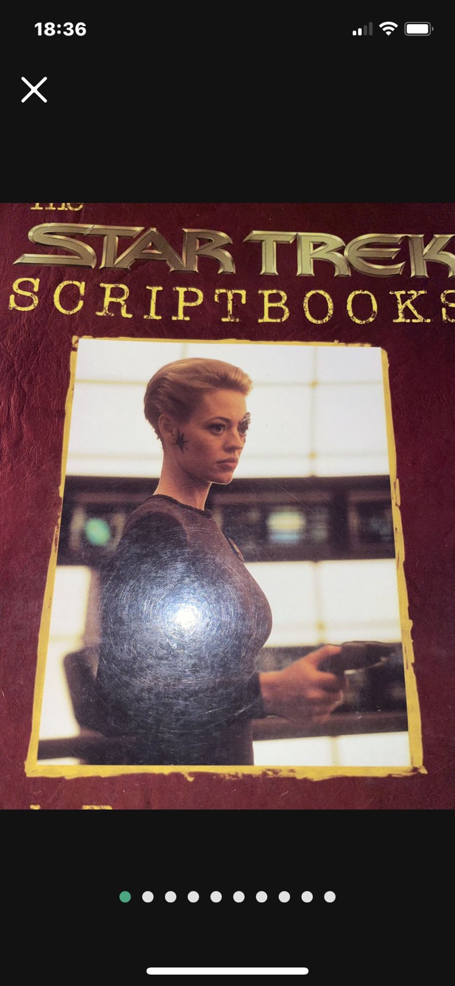 Star Trek Voyager Seven Of Nine Script Book