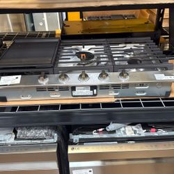 LG 36” cooktop 22k btu